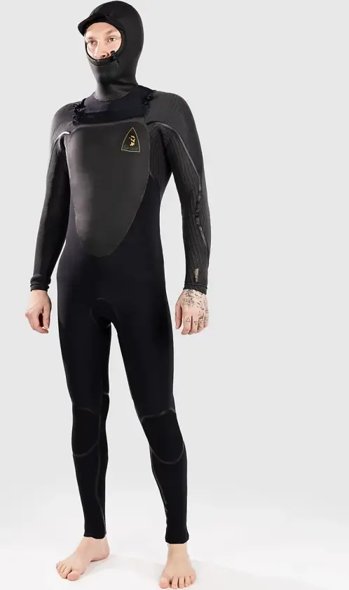 Bilde av Mutant Legend 5/4 Chest Zip Hooded Våtdrakt svart