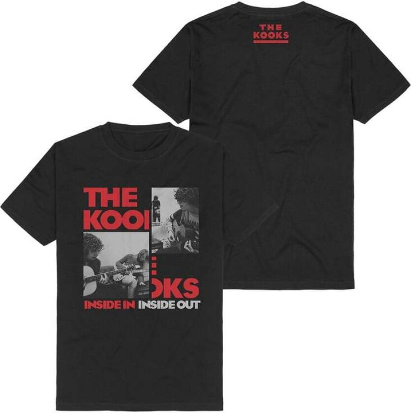 T-skjorte - Inside In Inside Out - S til 3XL - Herrer - svart