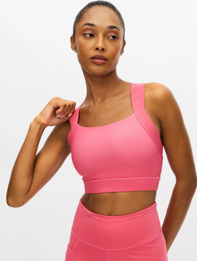 Kay Sports Bra - Rosa - Dame - Sports-BH - Høy støtte