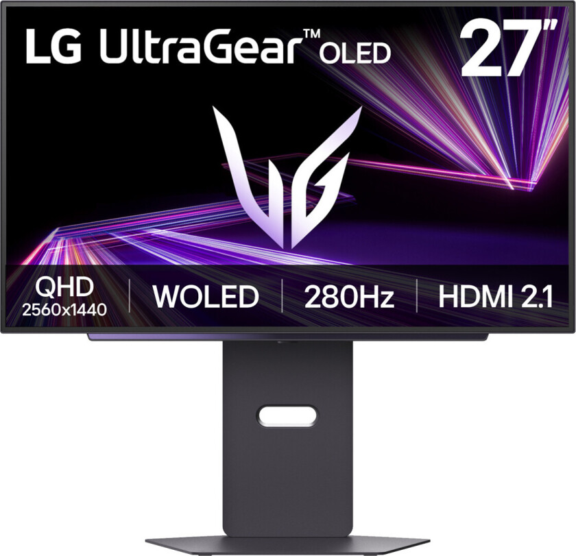UltraGear 27GX700A PC-skjerm - 27", 2560x1440, 280Hz - Svart