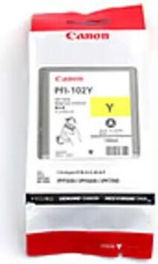 Blekk Gul Pfi-102y - Ipf