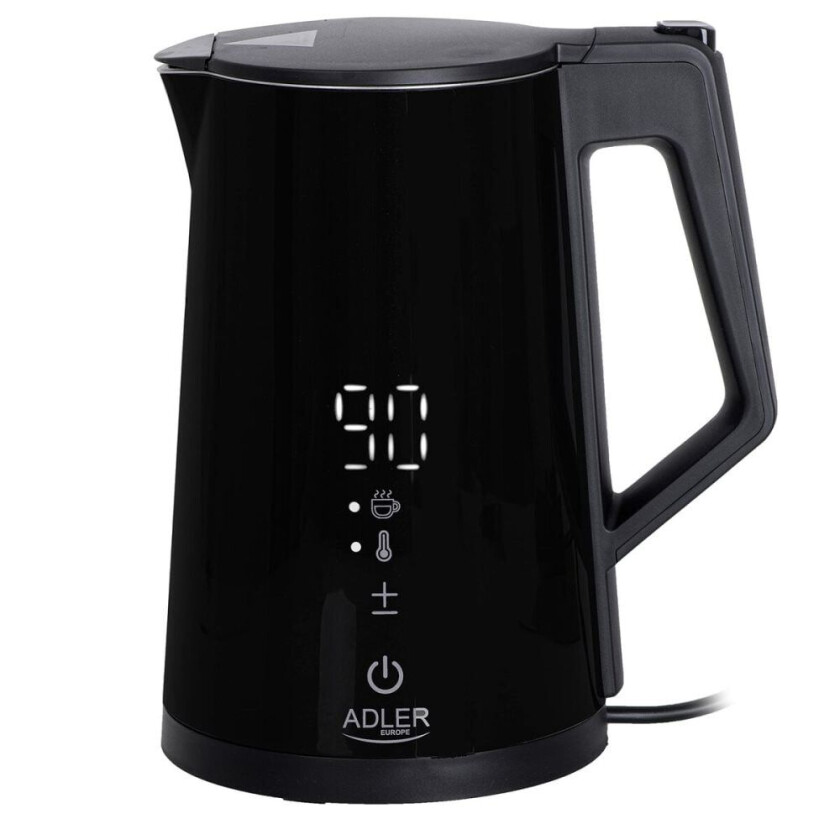 AD 1345, 1,7 l, 1850 W, Sort, Vannivåindikator, Funksjon til å holde varmen