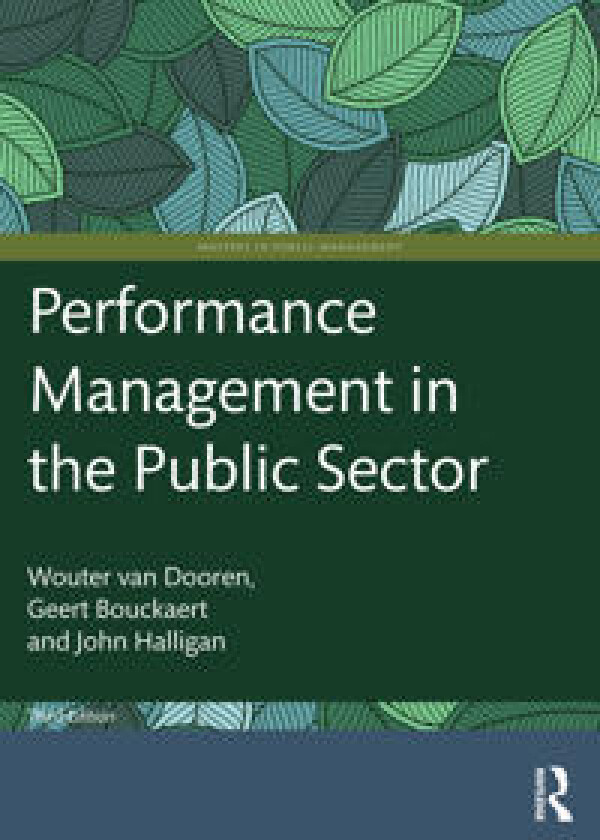 Performance Management in the Public Sector