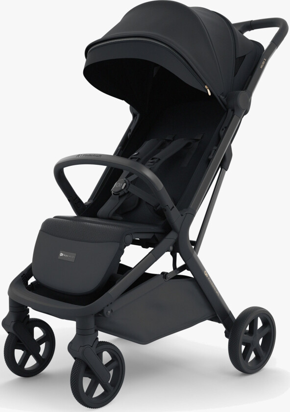 NUBI 3 Sportsvogn, Midnight Black - Framovervendt Sittedel