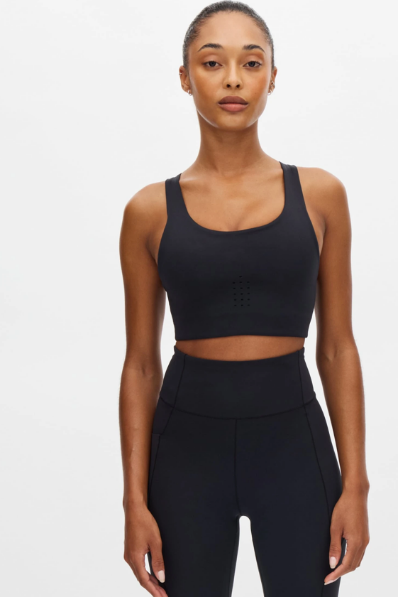 Weightless Adjuster Sportsbra - Sort - Dame - Sports-BH - Høy støtte