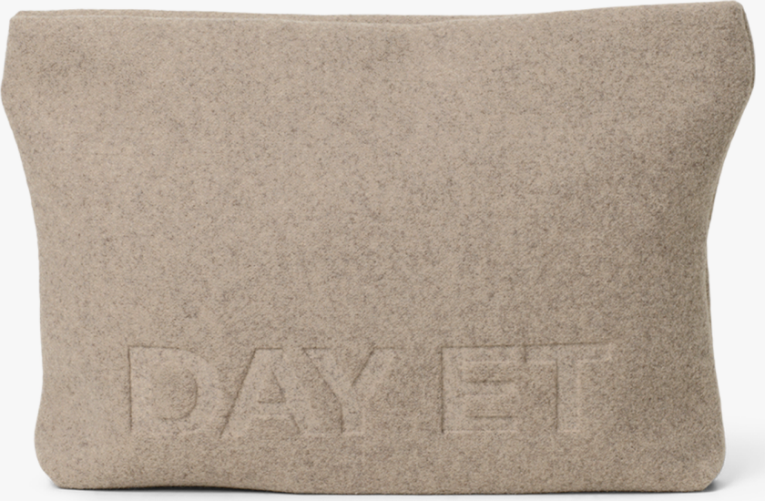 Day Woolen Pouchy - Beige - Dame - Vesker - Håndvesker