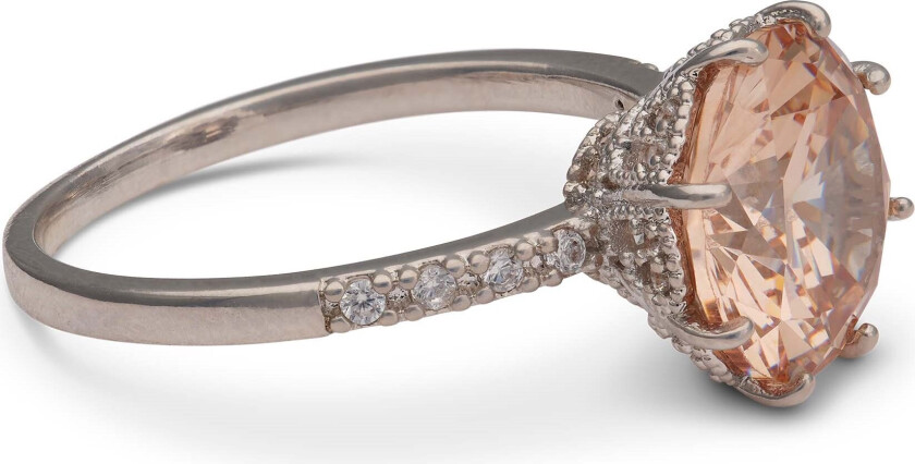 Elenora ring - Champagne Silver 16 mm