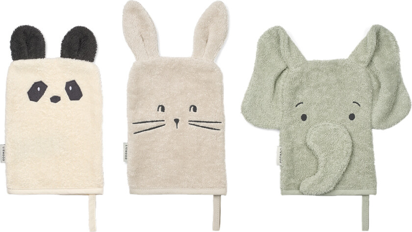 Bilde av Vaskekluter - Sylvester - 3-pack - Dove Blue Mix - - OneSize - Vaskeklut