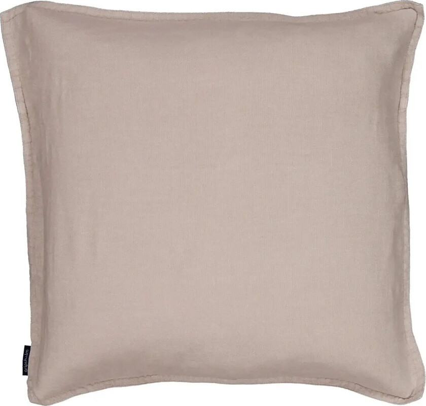 Cushion Cover Washed Linen Toast 50X50 - Beige - 50X50CM
