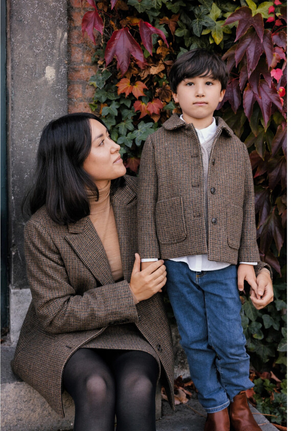 Oval Jacket - Brown - 80/86