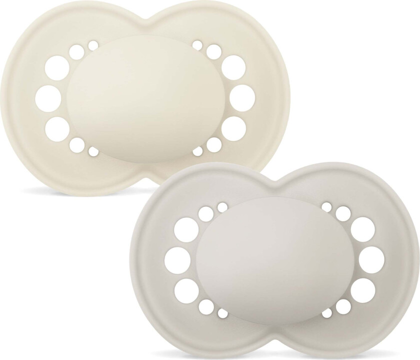 Original Natural Rubber Pacifiers - Neutral - 6-16m