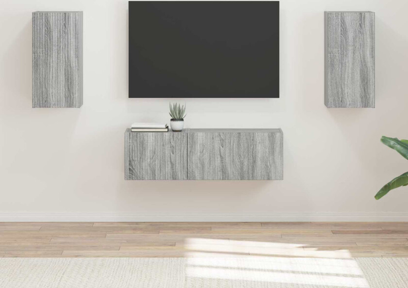 Grå Sonoma 60 x 31 x 29,5 cm