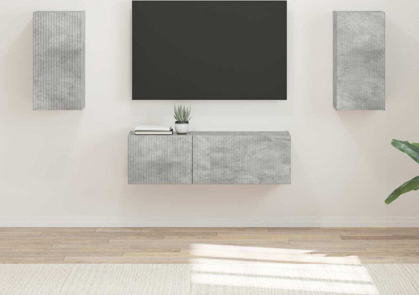 Betonggrå 60 x 31 x 29,5 cm