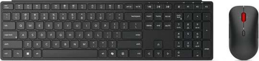 Pro Combo 6000 - keyboard and mouse set - QWERTY - Nordic - eclipse black Input Device - Tastatur & Mussett - Nordisk - Svart