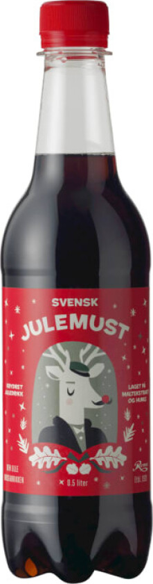Julemust Svensk 0,5l flaske