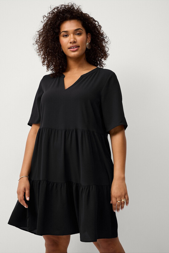 Kjole vAnni S/S Abk Dress - Svart