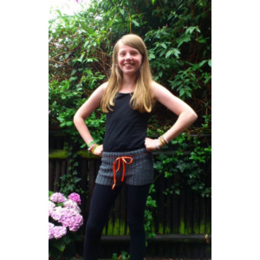 Barne Shorts - Shorts Strikkeoppskrift str. 8 år - 14 år - 8 år