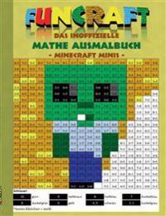 Funcraft - Das inoffizielle Mathe Ausmalbuch