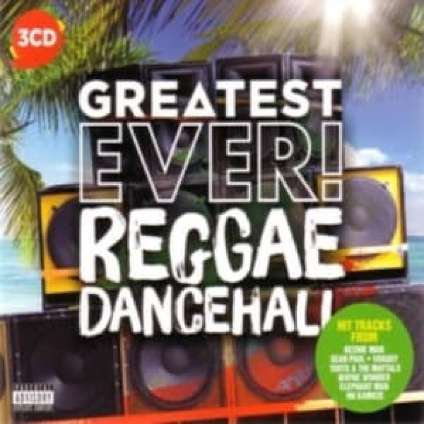 Various Artists : Greatest Ever Reggae Dancehall CD 3 discs (2018)