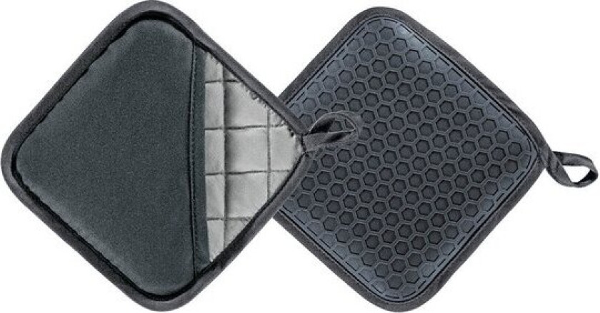 Bilde av Joy gryteklut 19x19 cm 2 stk svart