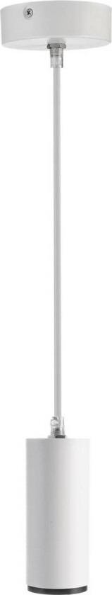 LED-hengelampe Lucea 6, hvit, aluminium, 2700 K