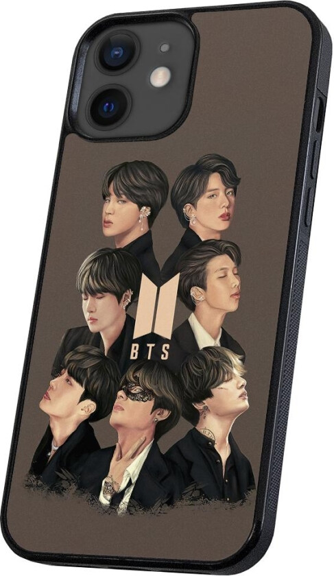 iPhone 12 Mini - Deksel/Mobildeksel BTS