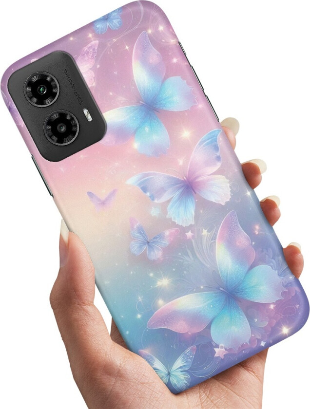 Motorola Moto G34 5G - Deksel/Mobildeksel Butterflies