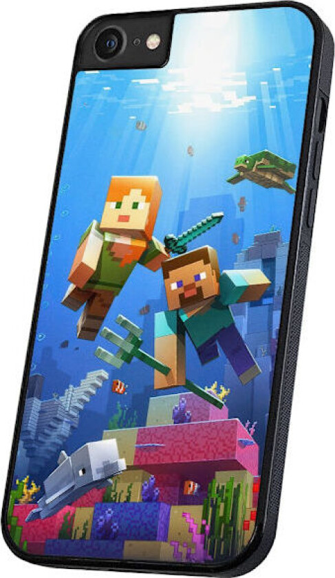 iPhone 16e - Deksel/Mobildeksel Minecraft