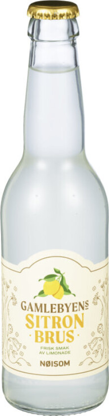 Sitronbrus 0,33l flaske Nøisom