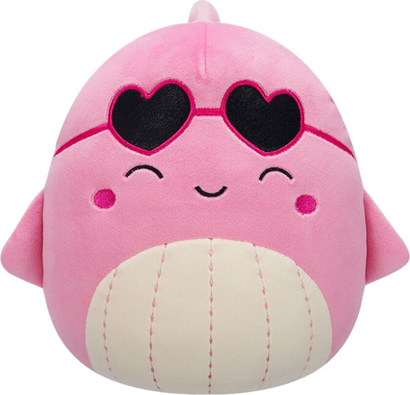 Kosedyr - 19 cm - Love - Val Den Rosa Whale - - OneSize - Kosedyr