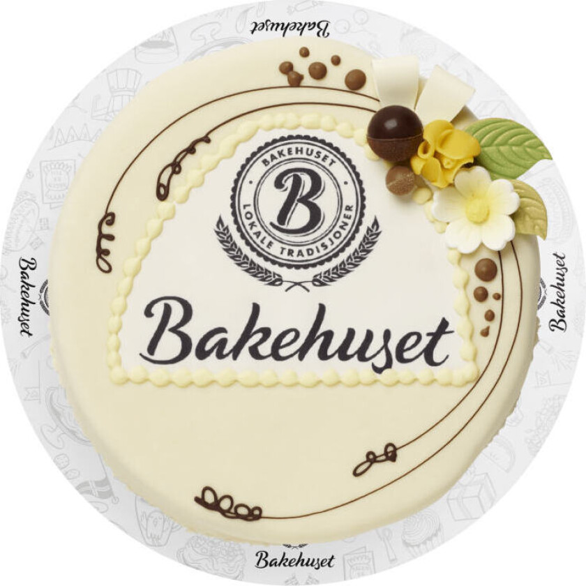 Marsipankake m/Bilde 15 Biter 1,55kg