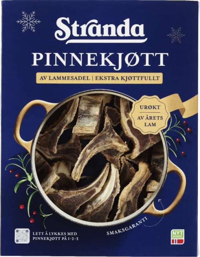 Pinnekjøtt Urøkt Av Lammesadel Ca1,5kg