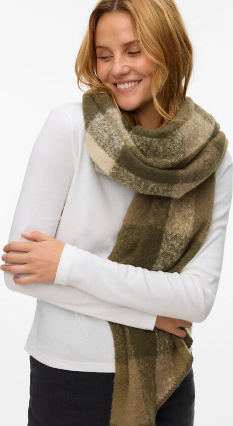 Bilde av Vmcassy Detail Scarf Noos - Khaki green - ONE SIZE