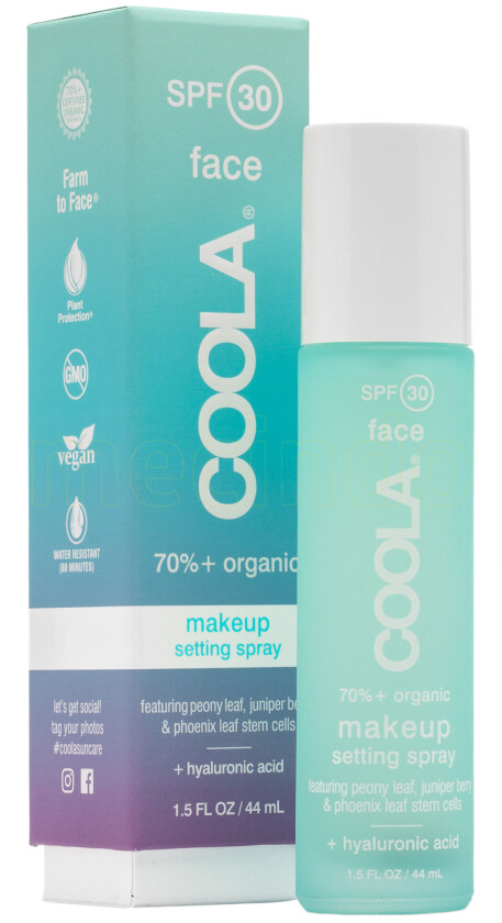 Coola Make-up setting spray SPF 30 tea/aloe - 50 ml