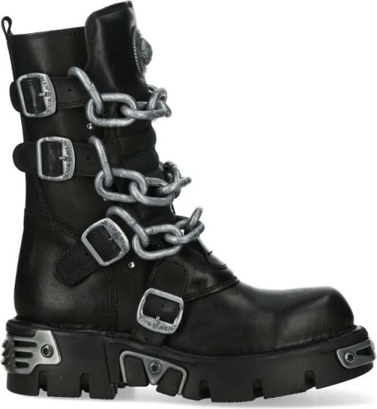Goth Støvler - Boot M-373CAD-C1 - EU36 til EU47 - Unisex - svart