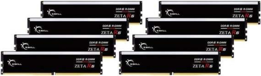 Zeta R5 DDR5-6000 - 384GB - CL30 - Octa Channel (8 pcs) - Intel XMP - Svart