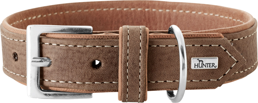 Dog Collar Porto Tobacco/Cognac 30 - Neck 21-25cm - Hund - Halsbånd og seler - Hunter