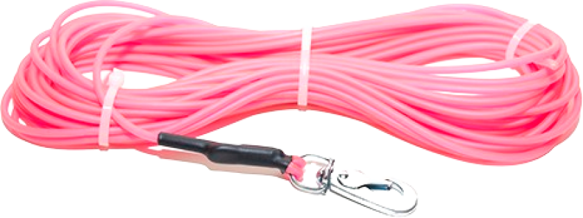 Sporline L10 m B4 mm Rosa - Hund - Kobbel og bånd - Langliner og sporliner - Pritax
