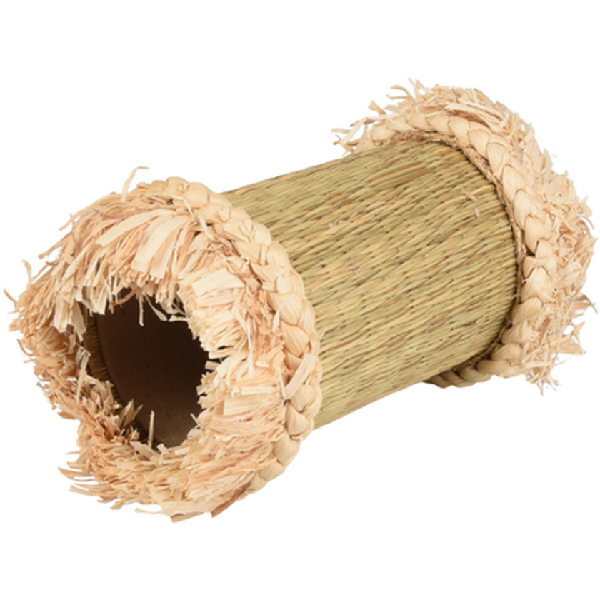 Sat Zulu Tunnel Nature Beige 25 cm - Smådyr - Bur og luftegård - Luftegård - Flamingo