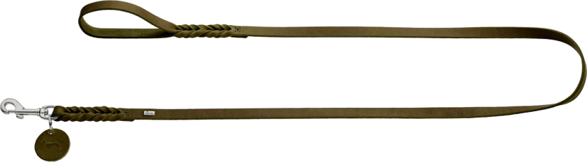 Dog Leash Solid Education Olive Green 200cm/11mm - Hund - Kobbel og bånd - Leiebånd - Hunter