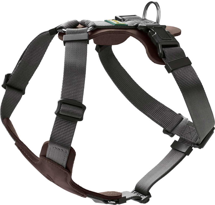 Dog Harness Mixed Aalborg Brown M-L Chest 63-96cm - Hund - Halsbånd og seler - Sele til hund - Hunter