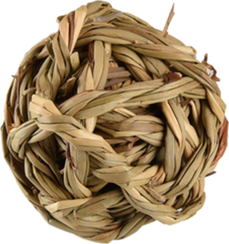 Sat Algi Ball + Ball Sjøgress Brun 5 cm - Hund - Hundeleker - Aktivitetsleker - Flamingo