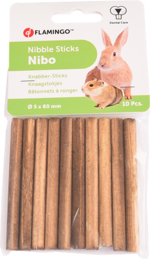 Gnaveblokk Nibo Brun Medium - Smådyr - Snacks - Flamingo