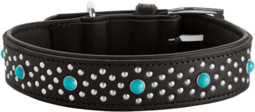 Bilde av Hundehalsbånd Madona Svart XL 75 - Hals 55-65cm - Hund - Halsbånd og seler - Hunter