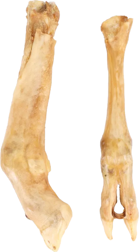 Dog Nature Snack Lammefot 2-pakning - Hund - Hundesnacks - Flamingo