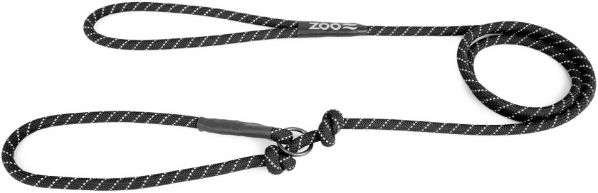Retrieverbånd Rufus tau Φ8 mm x 160 cm Svart - Hund - Kobbel og bånd - Leiebånd - Selected by ZOO