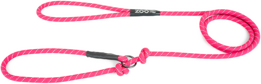 Retrieverbånd Rufus tau Φ8 mm x 160 cm Rosa - Hund - Kobbel og bånd - Leiebånd - Selected by ZOO
