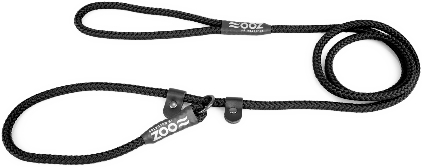 Retriever-bånd Rufus Φ9 mm x 160 cm Svart - Hund - Kobbel og bånd - Leiebånd - Selected by ZOO