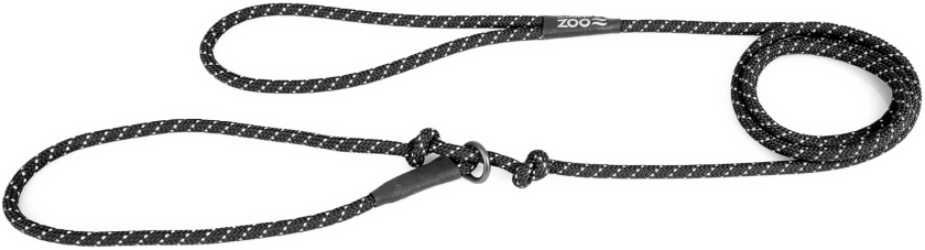 Retrieverbånd Rufus tau Φ6 mm x 160 cm Svart - Hund - Kobbel og bånd - Leiebånd - Selected by ZOO