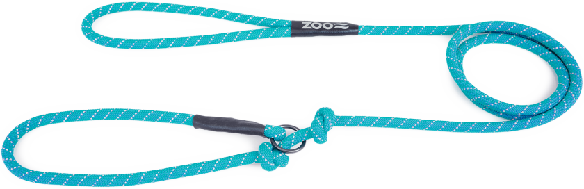 Retrieverbånd Rufus tau Φ8 mm x 160 cm Turkis - Hund - Kobbel og bånd - Leiebånd - Selected by ZOO